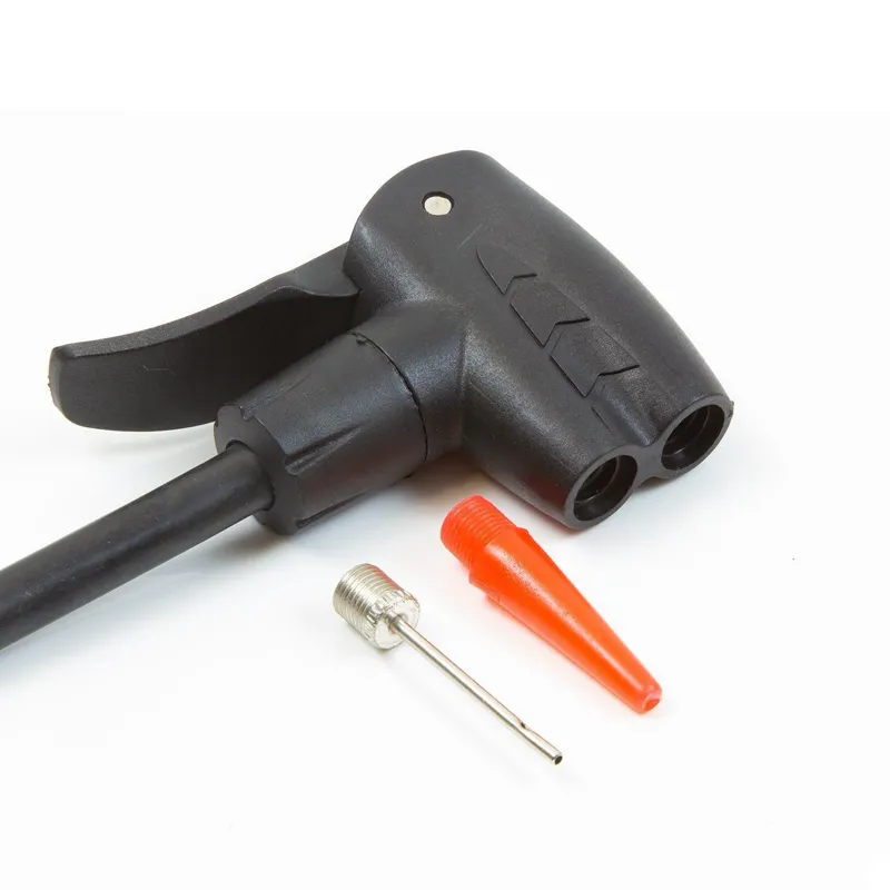 Heavy Duty Bike Track Pump With Gauge-5